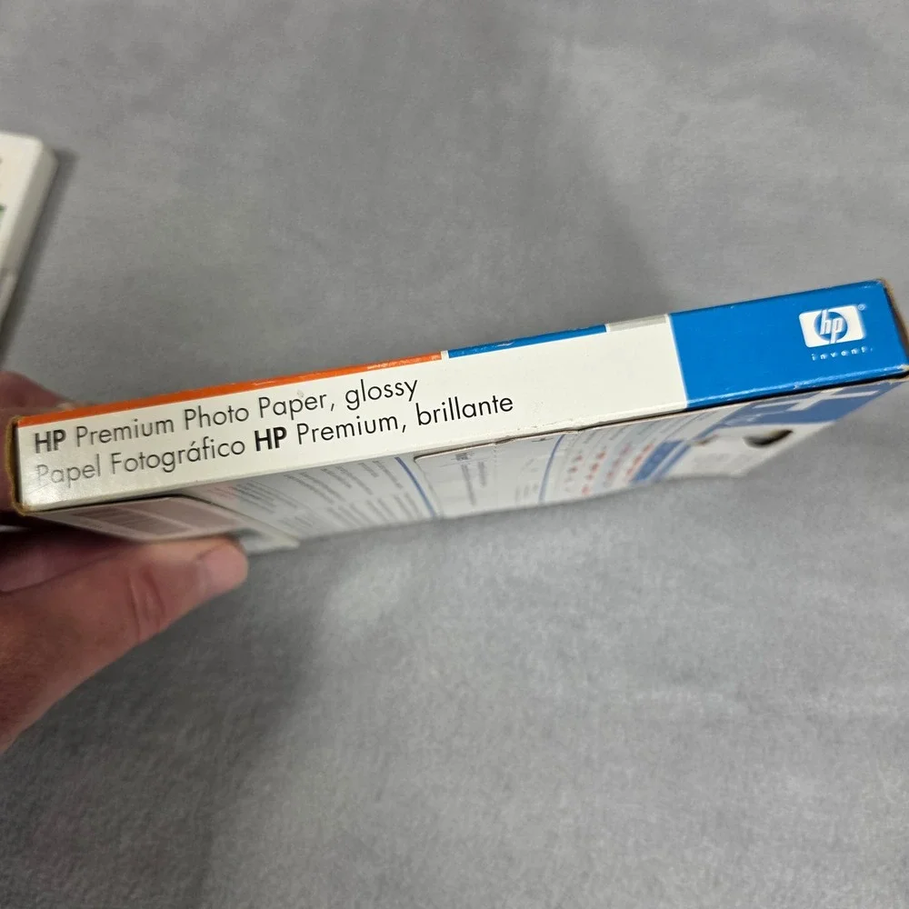 HP Photo Paper Unisex 4x6 Glossy‎ Q1989A Premium 60 Sheets